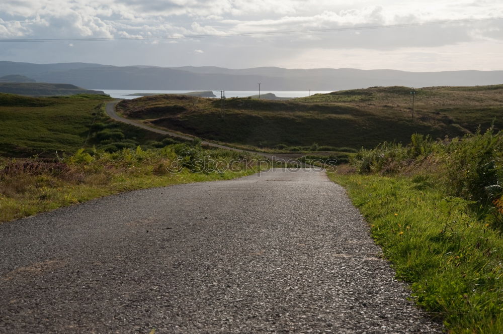 Similar – Small road on hill at seaside