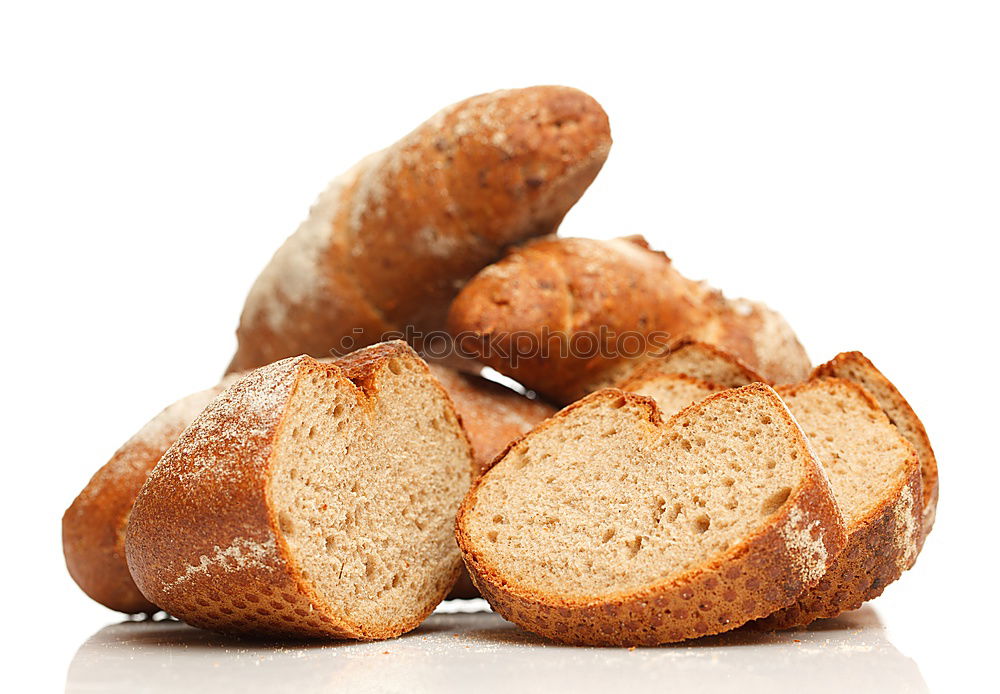 Similar – Image, Stock Photo rye breads Food Dough
