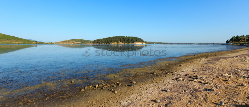 Similar – Island Meer Wolken Gras