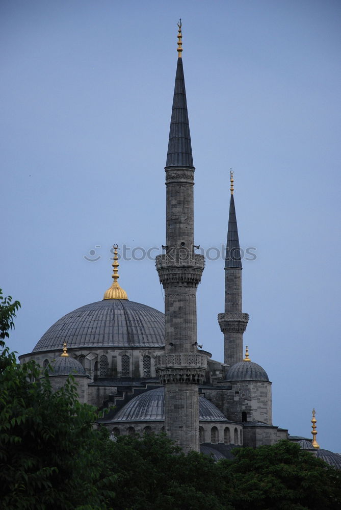 Similar – Foto Bild Blaue Moschee im Grünen