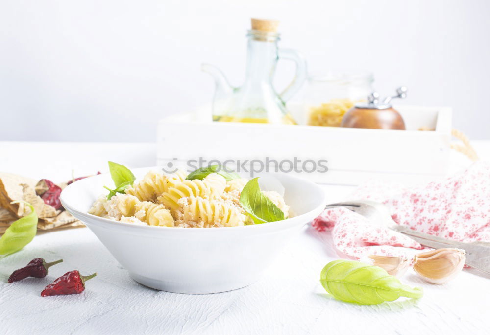 Similar – Image, Stock Photo Vegetable salad in a jar.