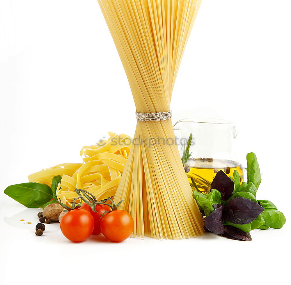 Similar – Pasta with tomatoes, basil and olive oil