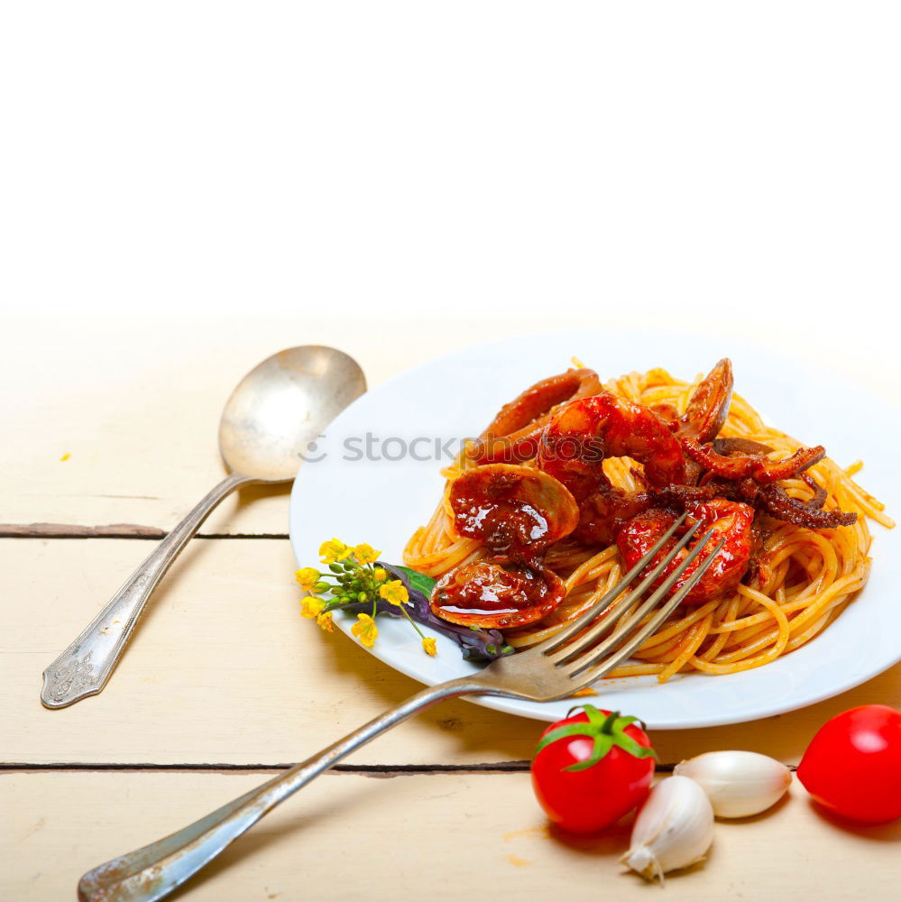 Similar – Image, Stock Photo Lekka Bolognese sauce matsch