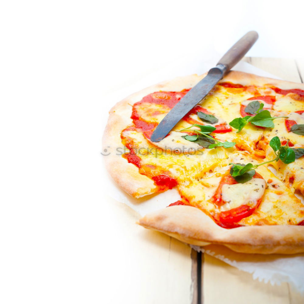 Similar – Fresh homemade pizza on wooden table