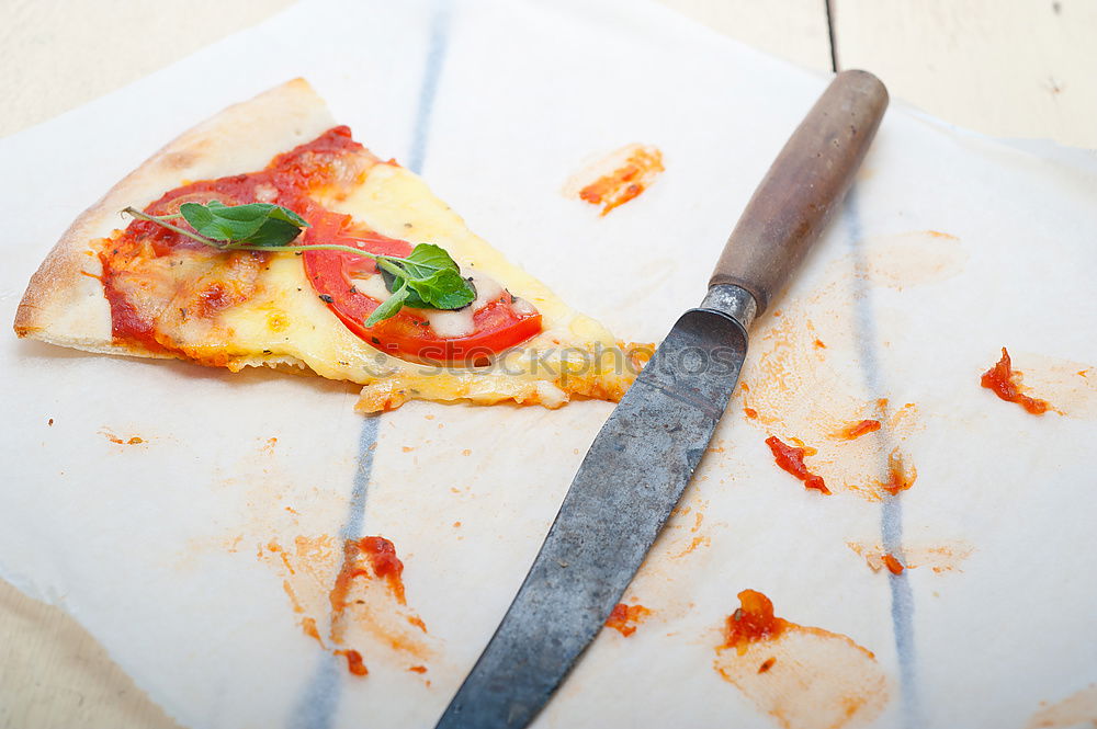 Similar – Fresh homemade pizza on wooden table