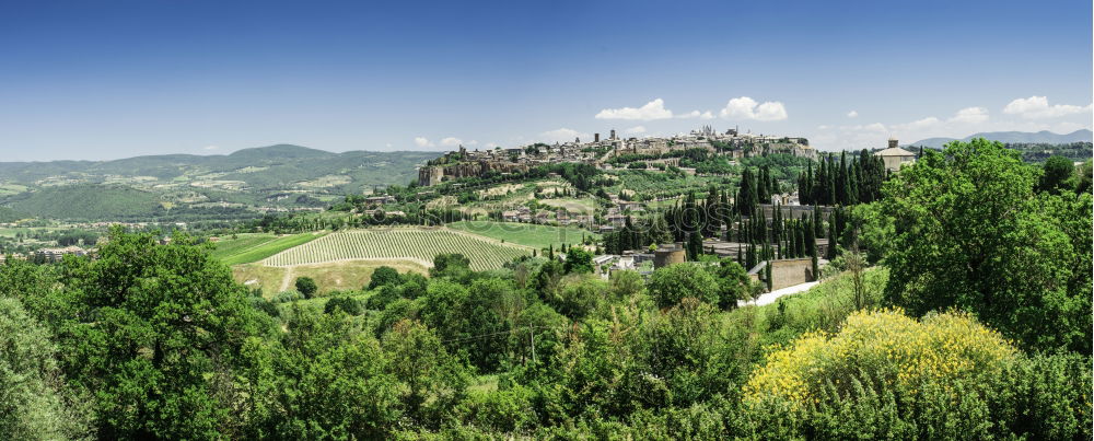 Similar – blue sky Assisi Italy