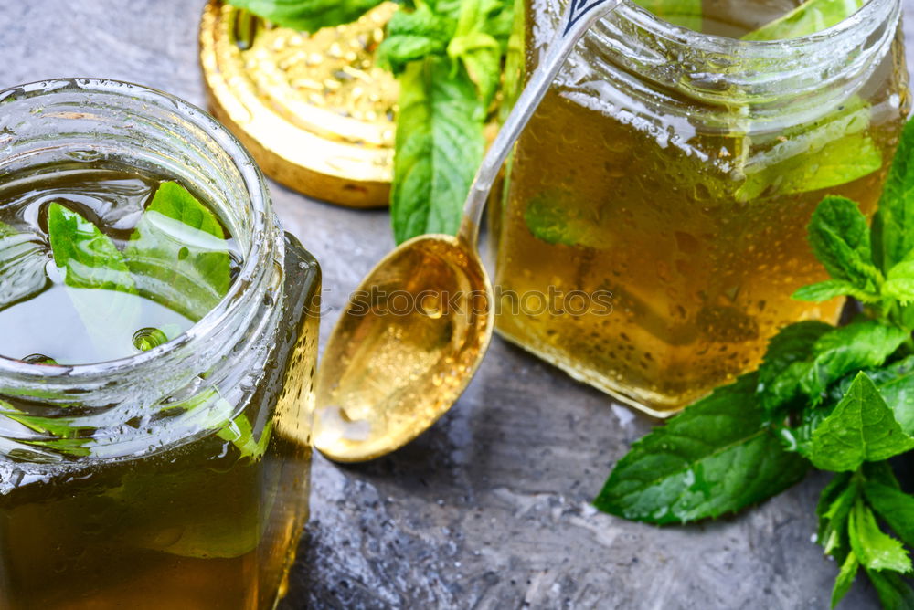 Similar – Homemade jam with jasmine flowers