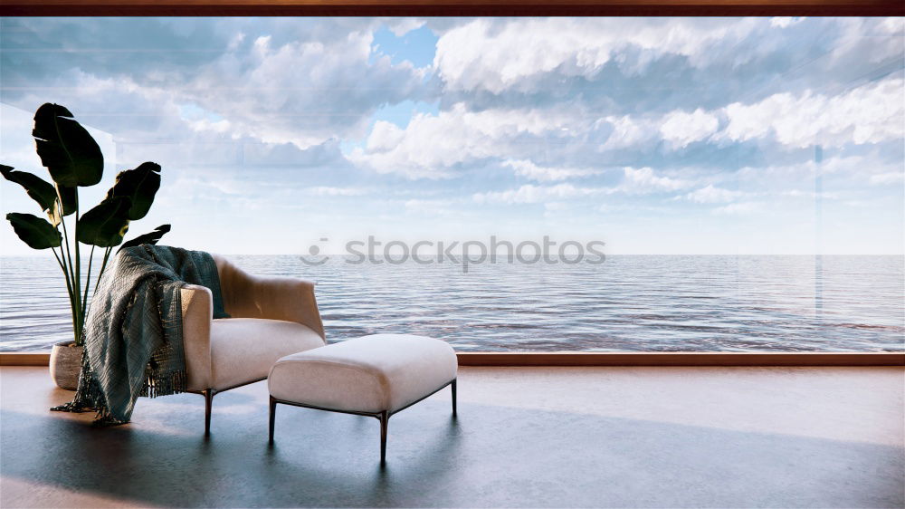 Similar – Room with sea view Sky