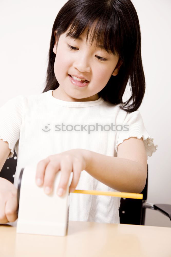 Image, Stock Photo See! Girl Life Face 1