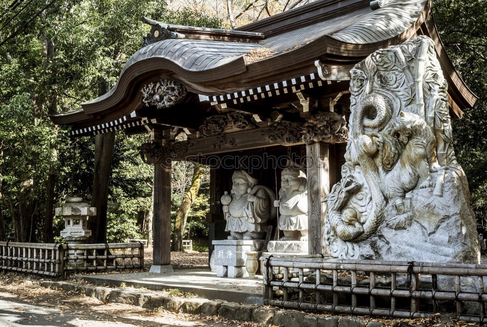 Similar – Image, Stock Photo Red pagoda in forest