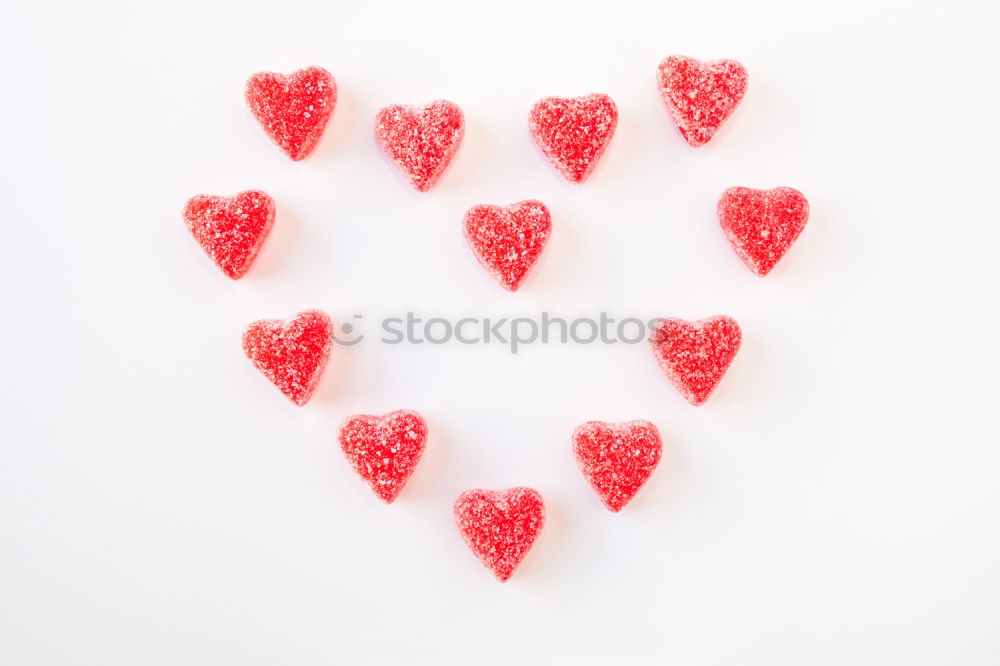 Similar – Image, Stock Photo Circle on Christmas Decoration Ornaments, red on white