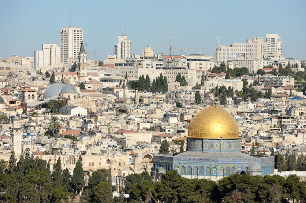 Similar – Image, Stock Photo Dome of the Rock in the Temple District of Jerusalem