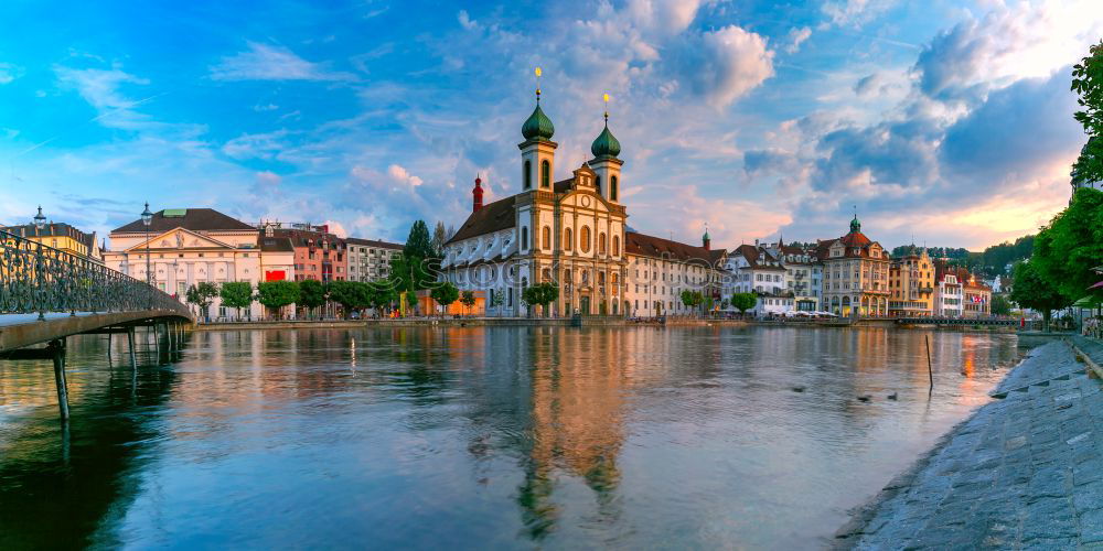 Similar – Image, Stock Photo Oberbaumbrücke in autumn with reflection