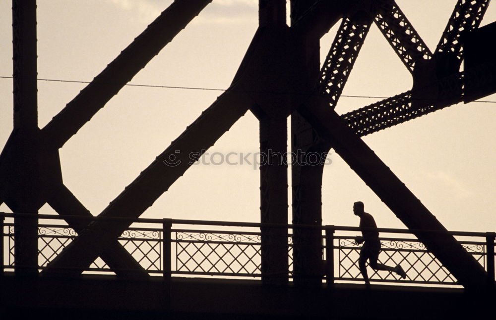 Similar – Old Elbe Bridge Harburg