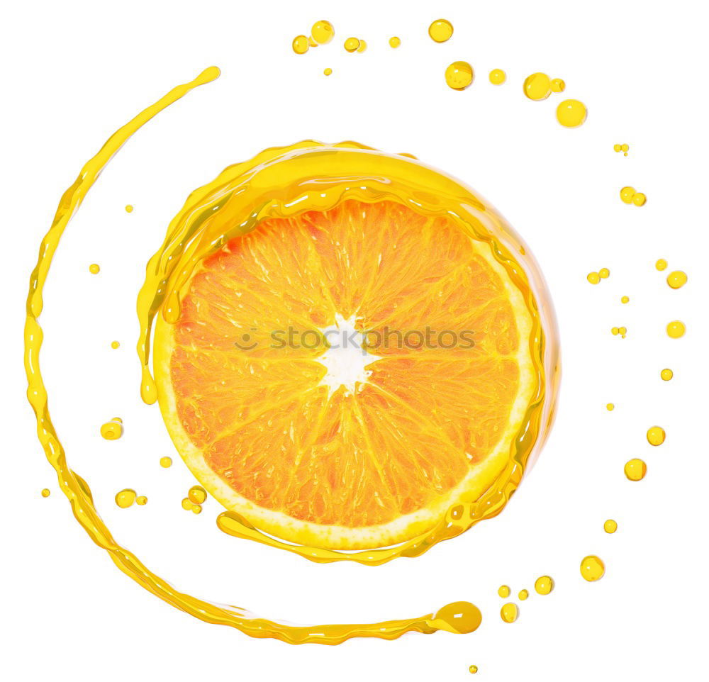 Similar – Image, Stock Photo Jammy Orange Triple on Blue