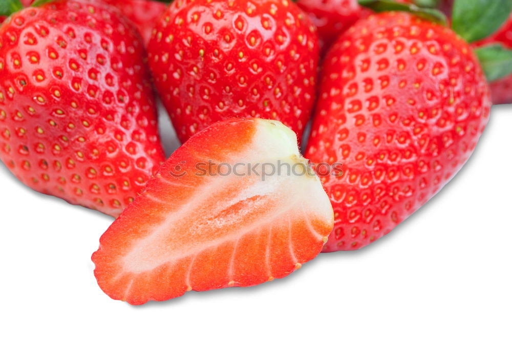 Similar – Foto Bild Strawberry 1 rot grün weiß