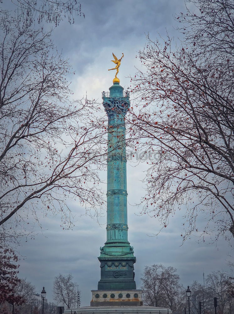 Image, Stock Photo Summer 07. Victory column