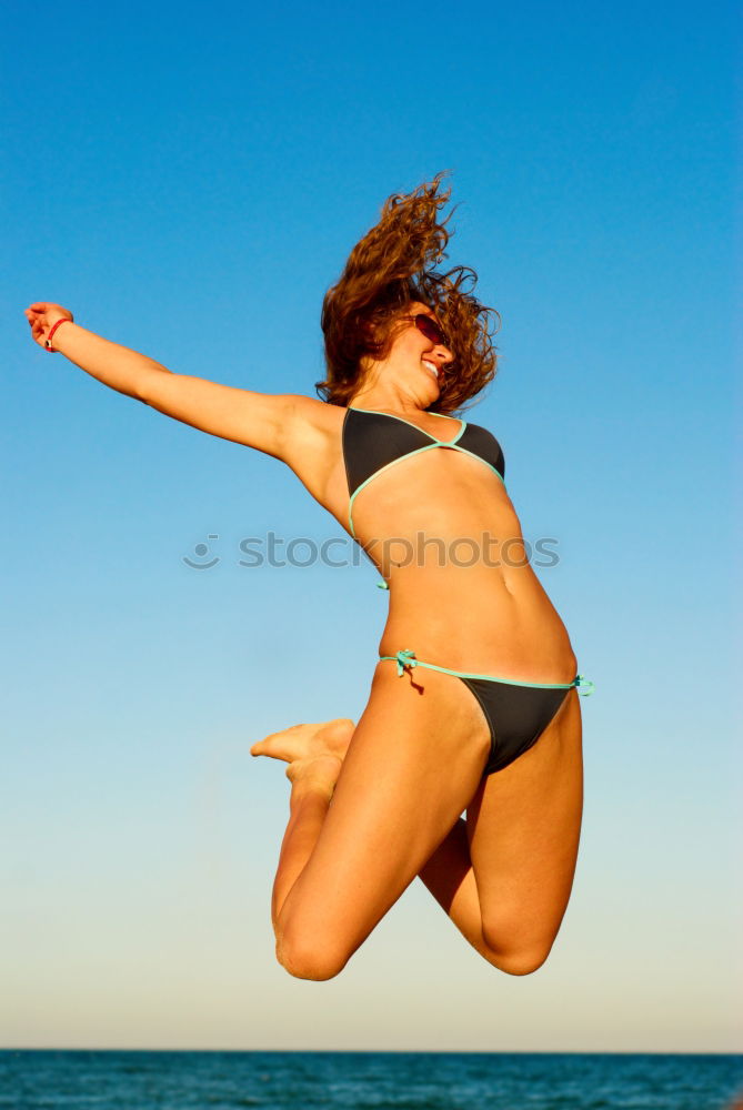 Similar – Image, Stock Photo summer joy Life Well-being