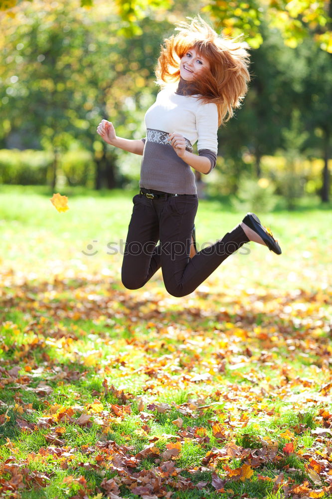 Similar – Image, Stock Photo jumping Lifestyle