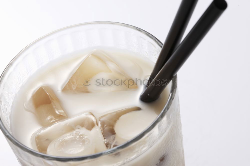 Similar – Iced coffee with milk