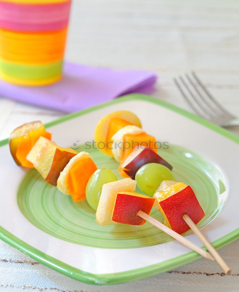 Similar – Fruit and ice cream on a stick