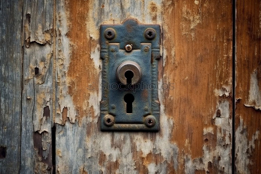 Similar – Retro phone hanging on wall