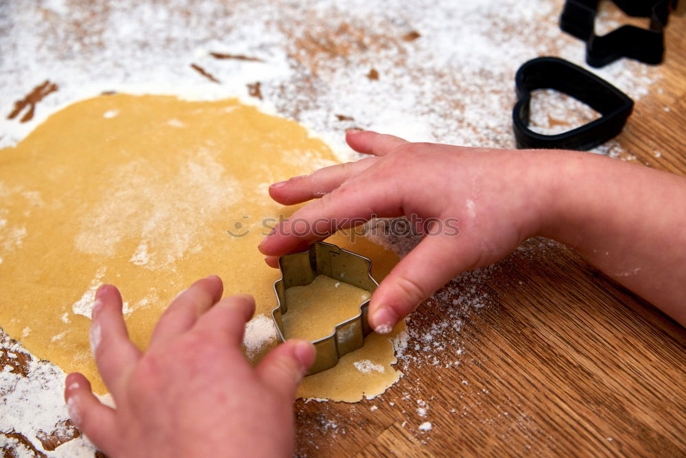 Image, Stock Photo cookie man Food Dough