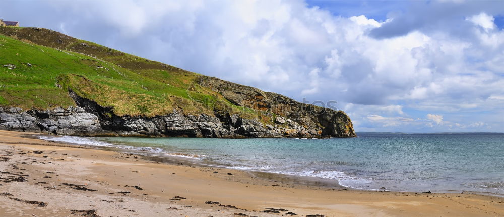 Similar – Image, Stock Photo Clachtoll Beach and campsite in Scotland