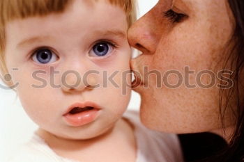 Similar – Image, Stock Photo Mother and daughter playing in the forest