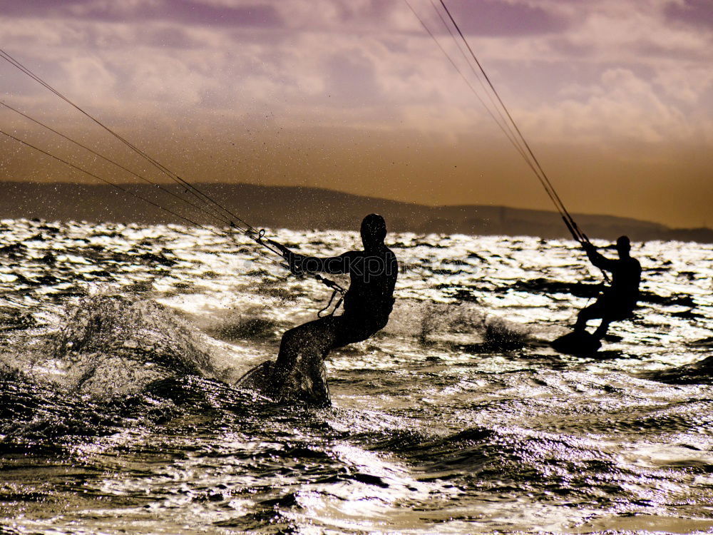 Similar – kite boarding Kiting Ocean