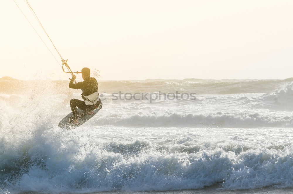 Similar – Image, Stock Photo kite land boarding Sports