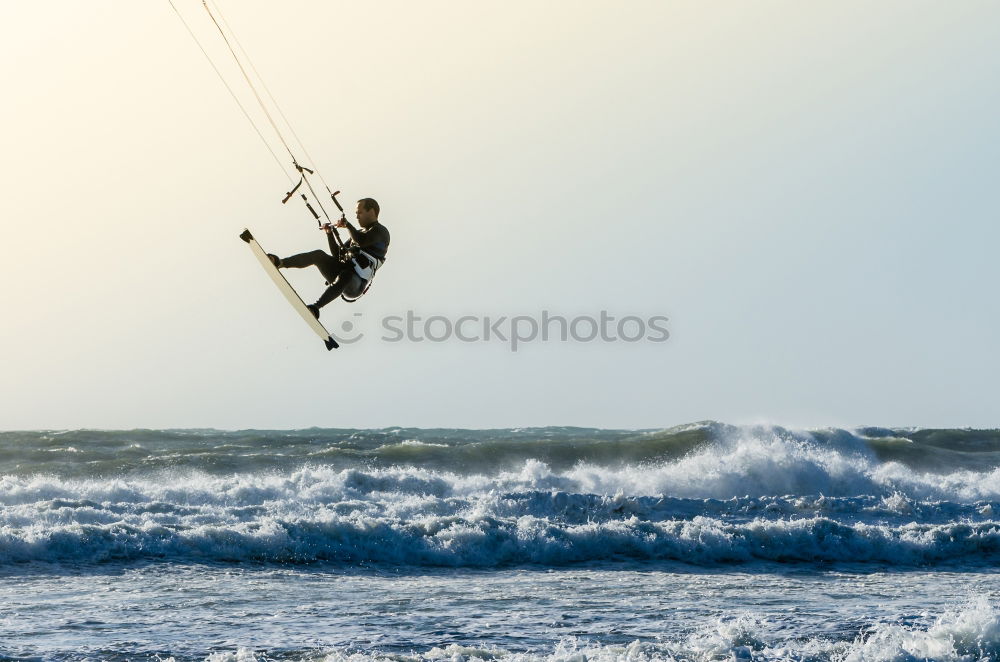 Similar – rest Kiting Kiter Ocean