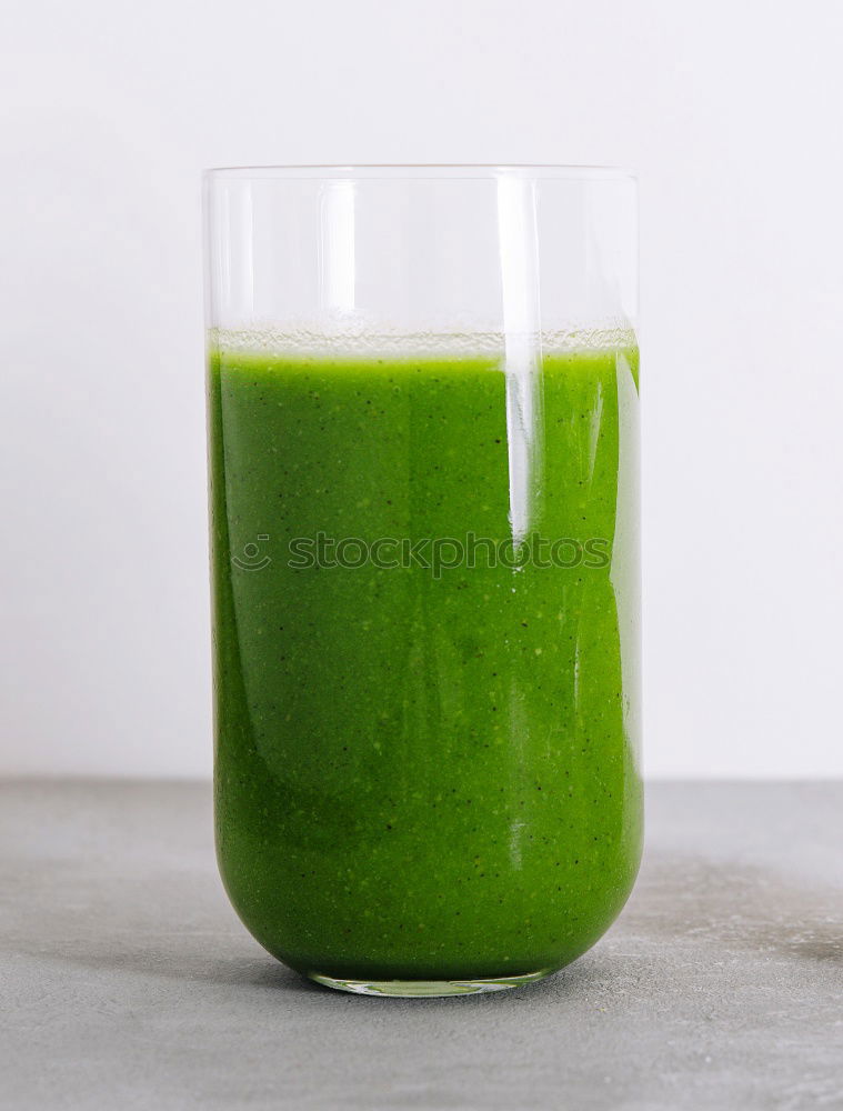 Similar – Image, Stock Photo Healthy green smoothie. Superfood