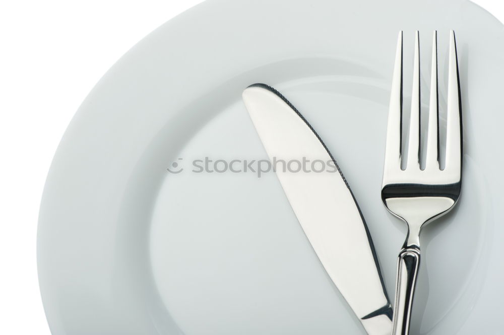 Similar – Image, Stock Photo fork, knife, plate Food