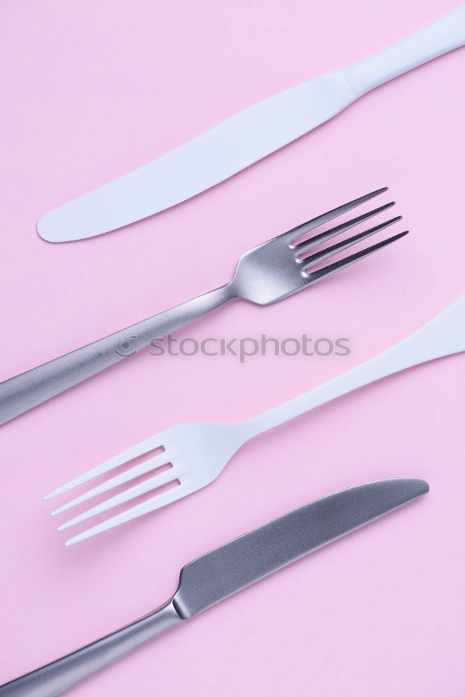 Similar – Image, Stock Photo Colorful of green plastic spoon and fork