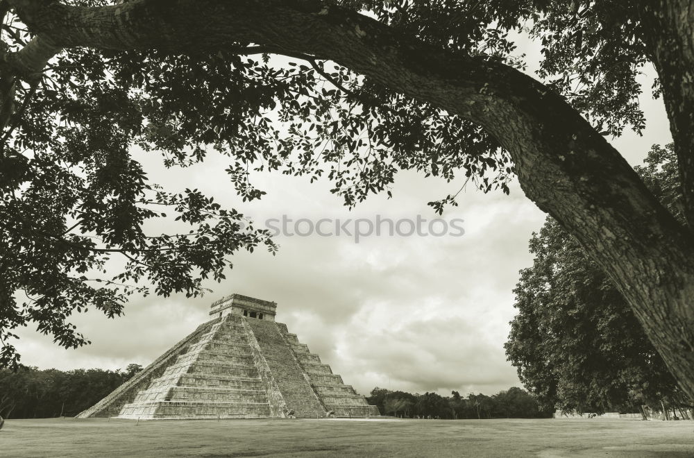 the stairs of chichen