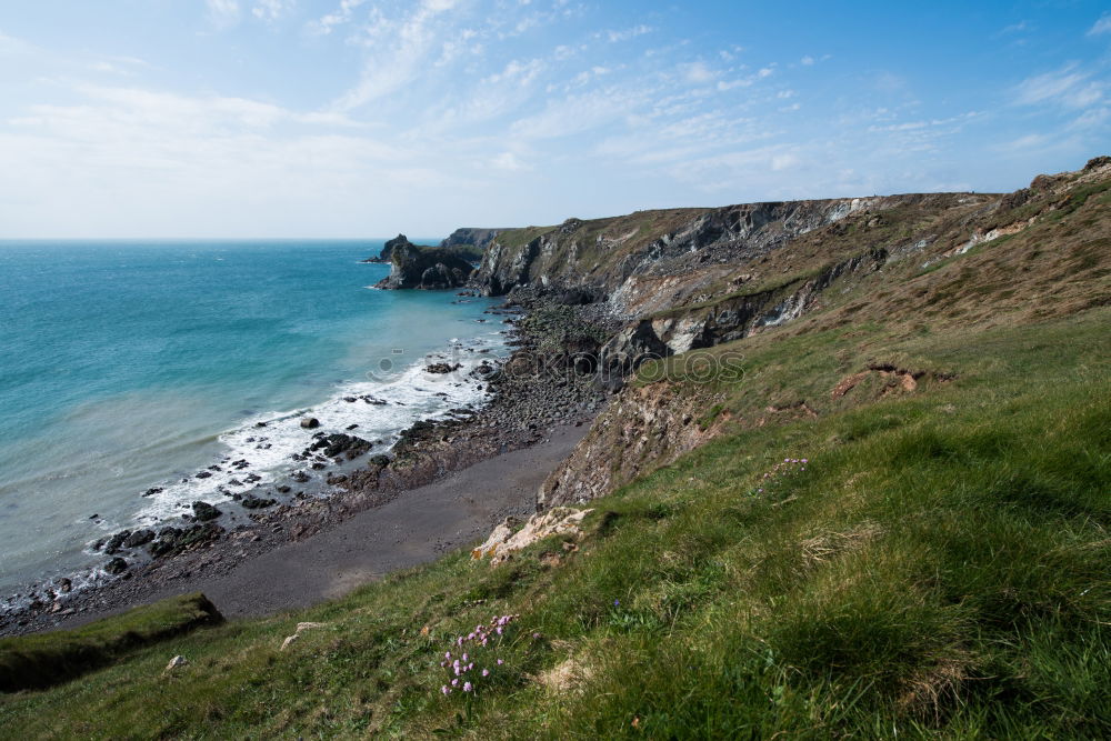 Similar – Image, Stock Photo Mountains, sky and sea