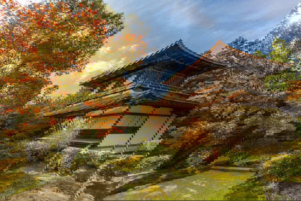 Similar – Image, Stock Photo Traditional Asian building in forest