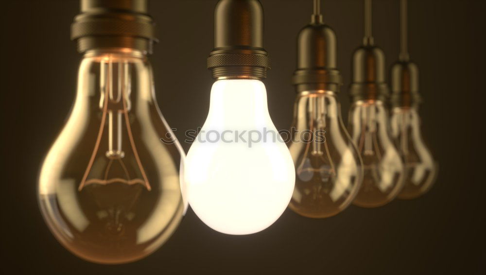 Similar – Image, Stock Photo Vintage incandescent Edison type bulbs