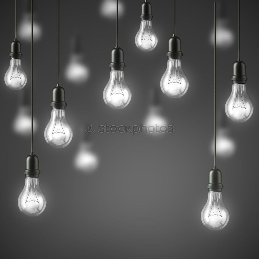 Similar – Image, Stock Photo Vintage incandescent Edison type bulbs