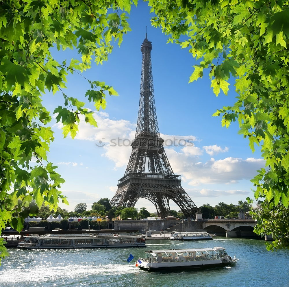 Similar – Eiffel Tower in summer