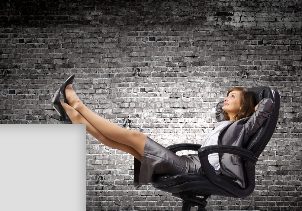 Similar – Image, Stock Photo Woman balancing on ladder