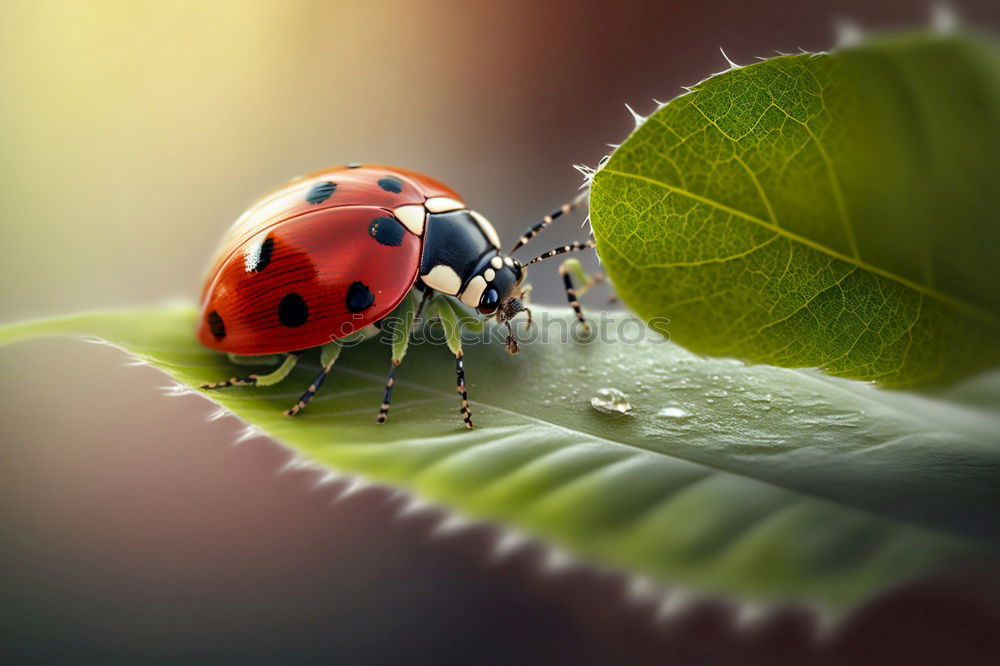 oblique position Ladybird