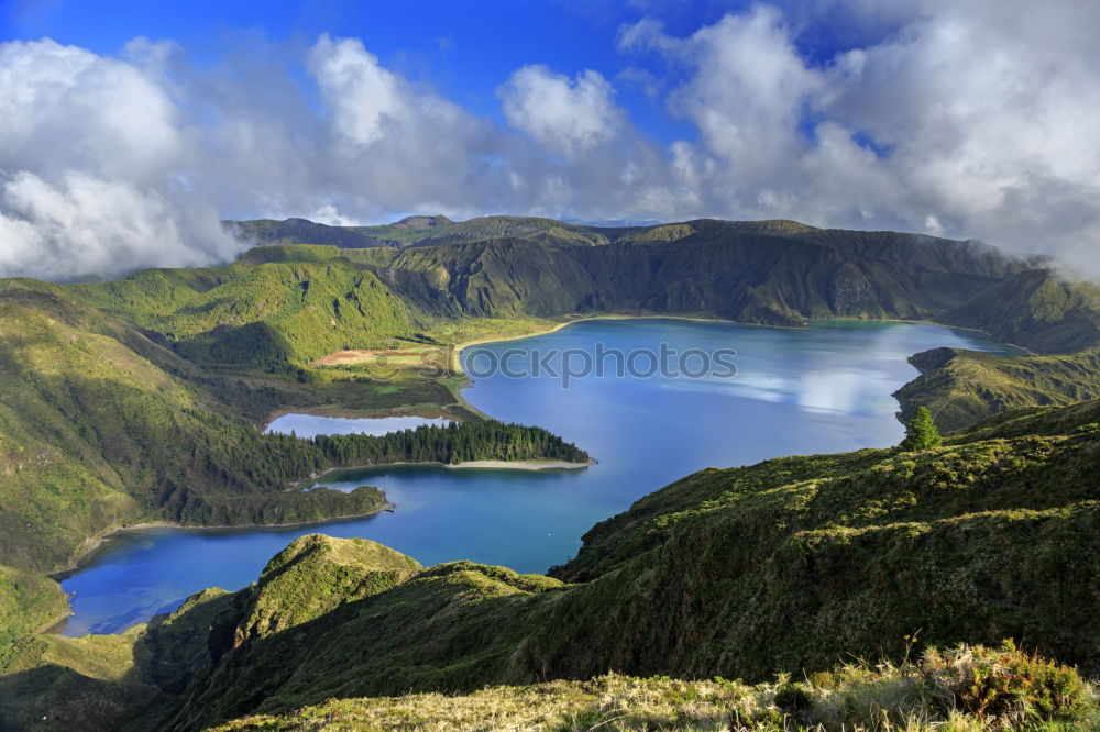 Similar – Lake Furnas in the Azores