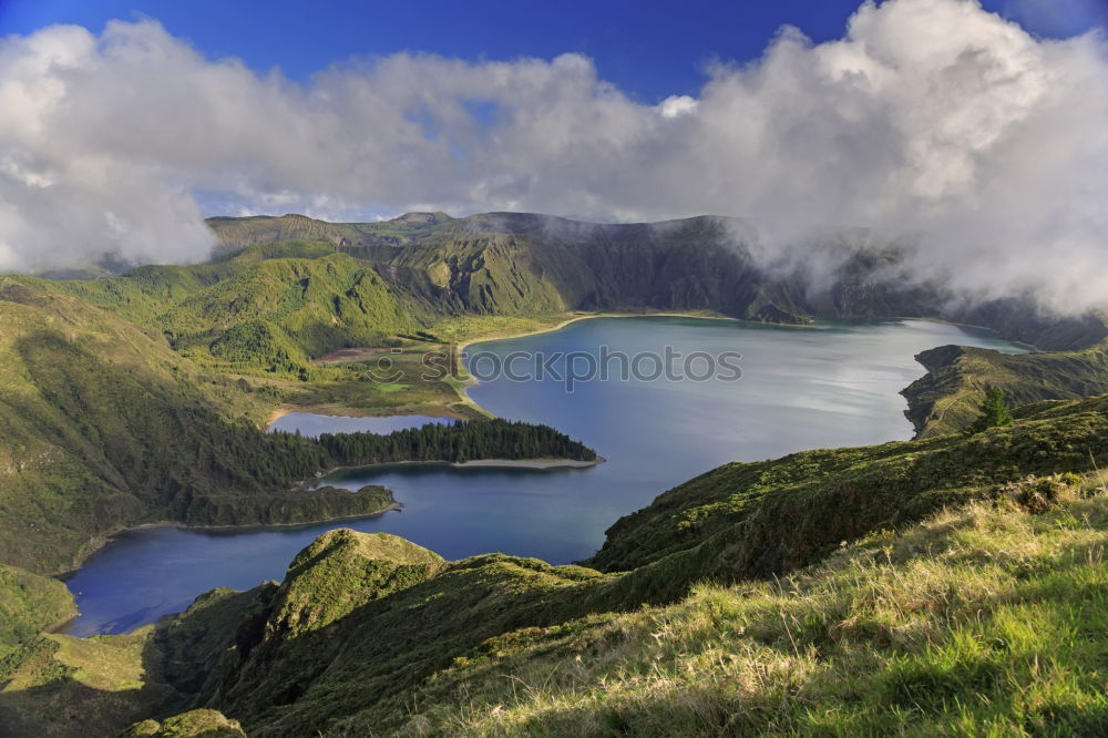 Similar – Lake Furnas in the Azores