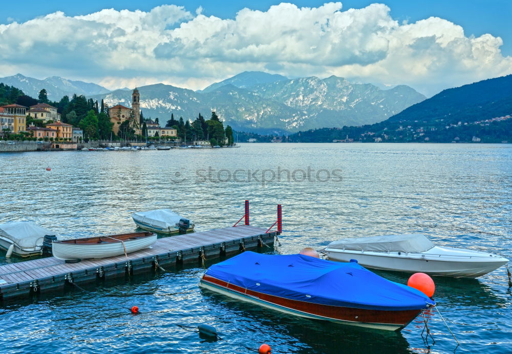 Similar – Image, Stock Photo Summer on Lake Maggiore with a man who takes pictures