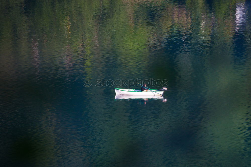 Similar – Image, Stock Photo still (almost) the lake rests