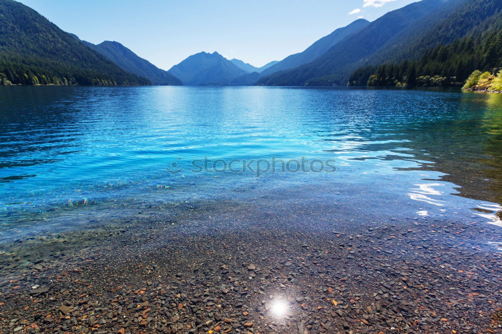 Similar – Lonely lake in Norway in the mountains