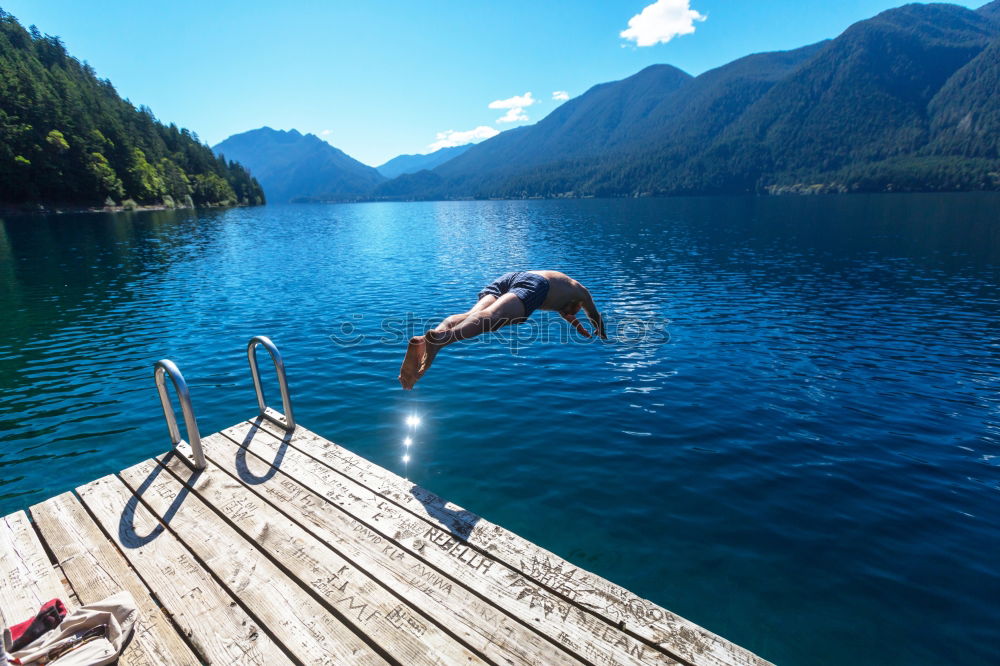 watercourse Summer Jump