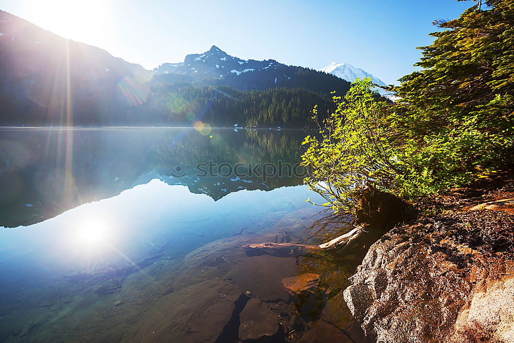 Similar – Image, Stock Photo Braies Wild Lake